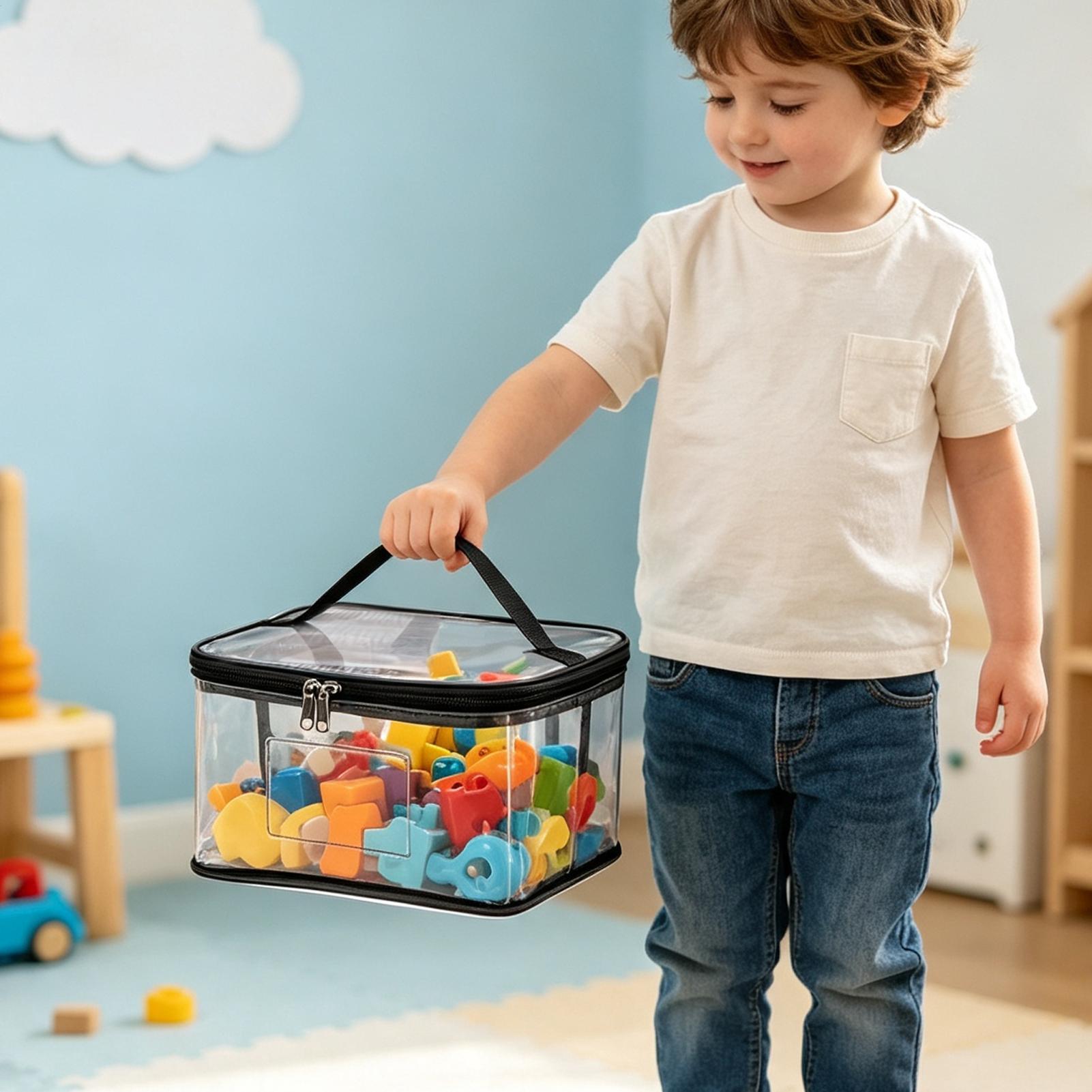 Clear Toy Storage Bags 6 Piece - огляд і ціна Nursery