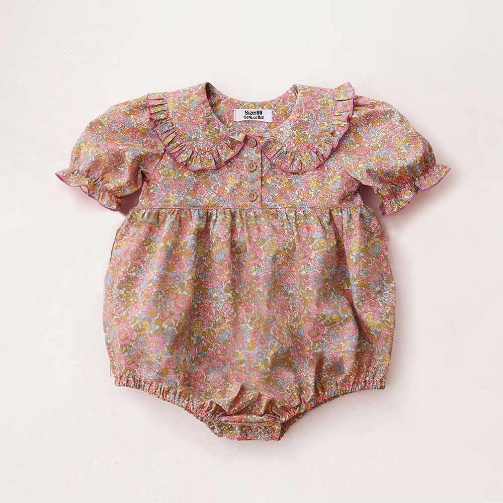 Summer Newborn Infant One-Piec - огляд і ціна Newborn Baby Girl Romper Floral