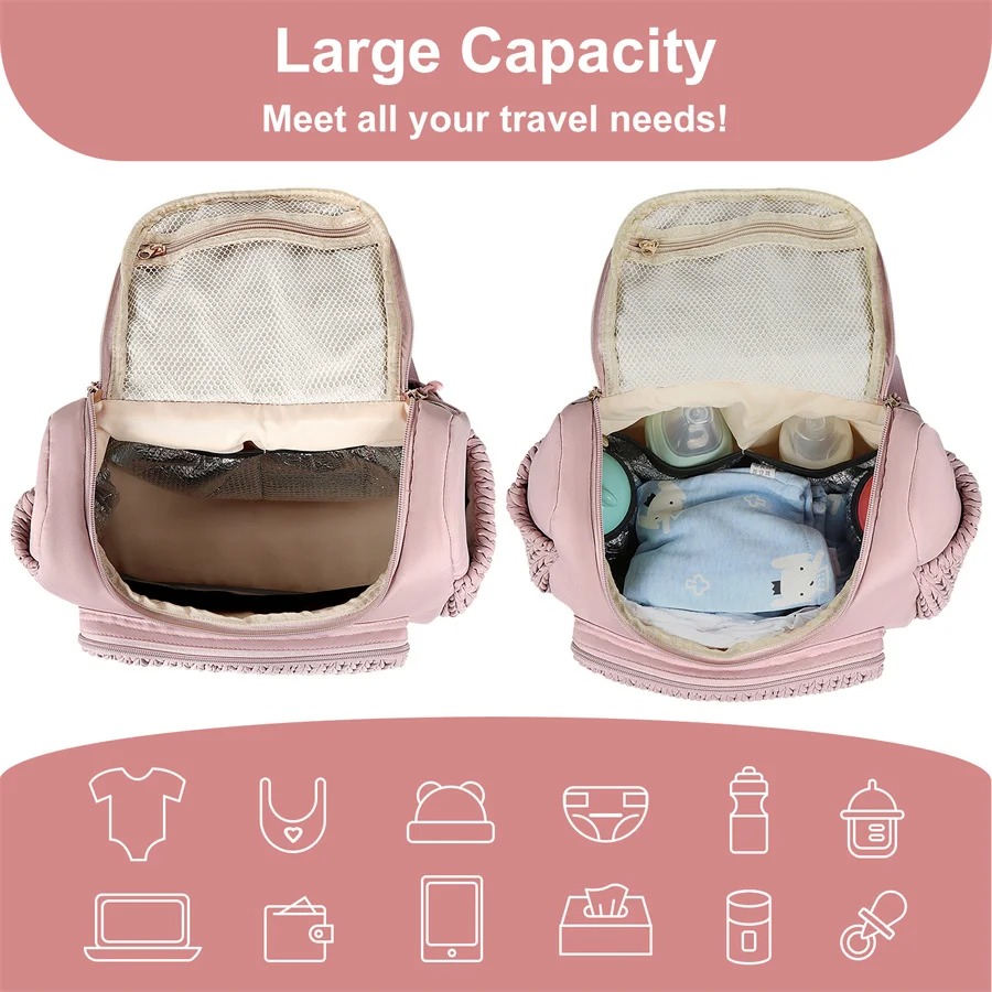 Large Capacity Maternity Diape - огляд і ціна Diapering
