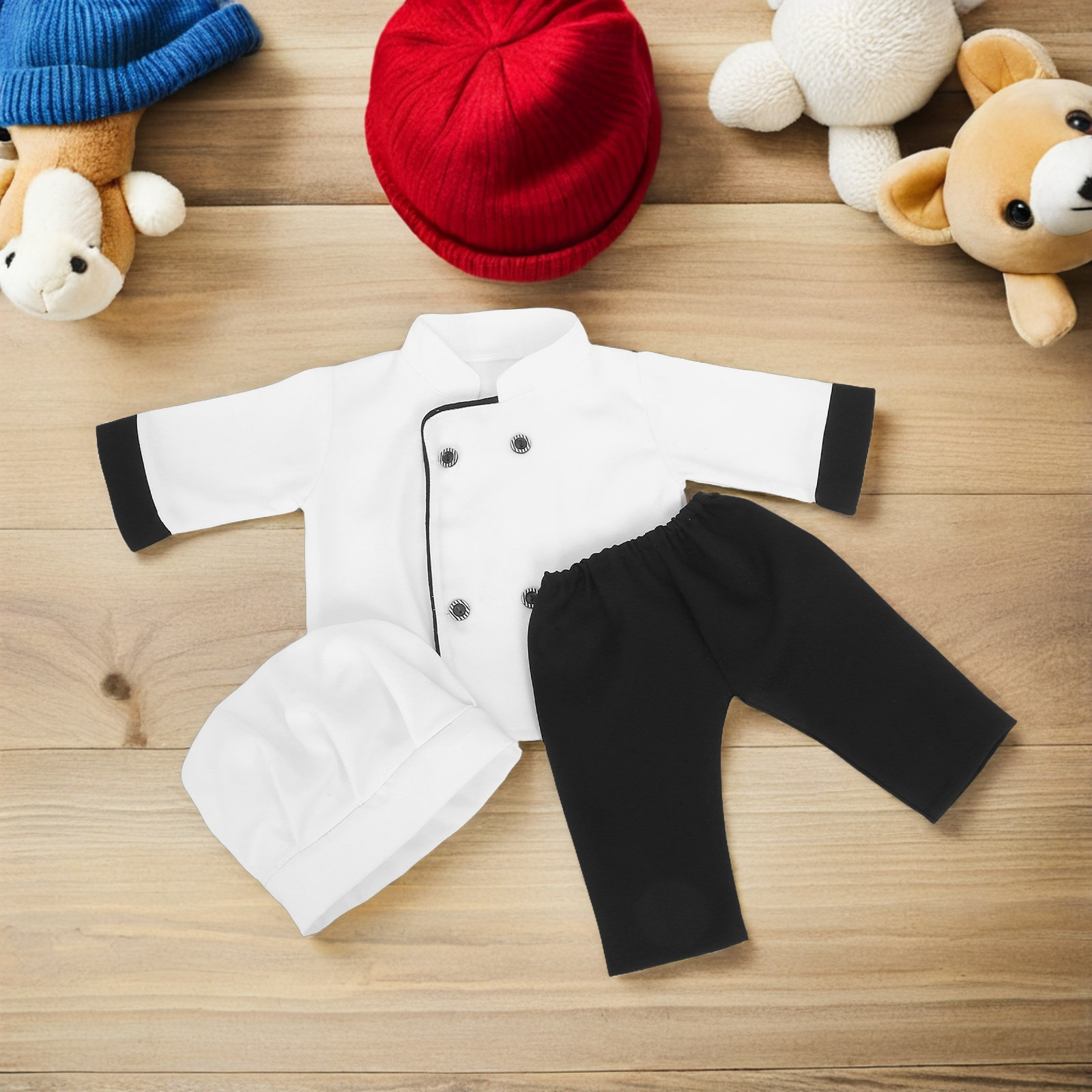 1Set Infant Chef Costume for B - огляд і ціна Infant Photography Props Outfit