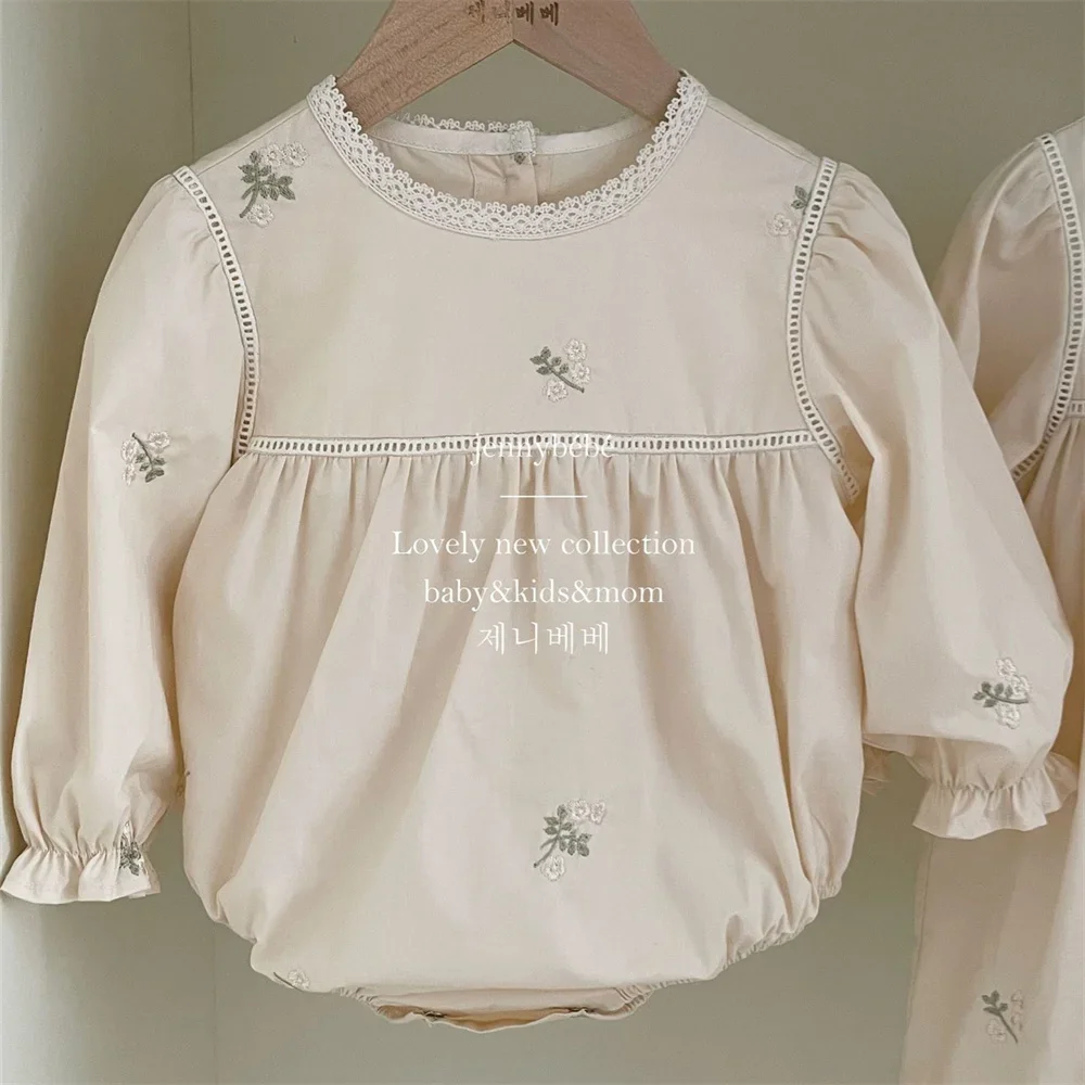 Baby Girls Embroidered Floral  - огляд і ціна Newborn Baby Girl Romper Floral