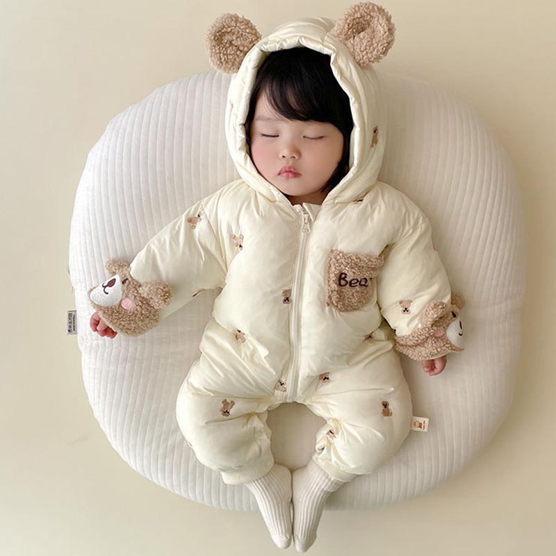 Winter Newborn Baby Romper Thi - огляд і ціна Cotton Baby Onesies Zipper