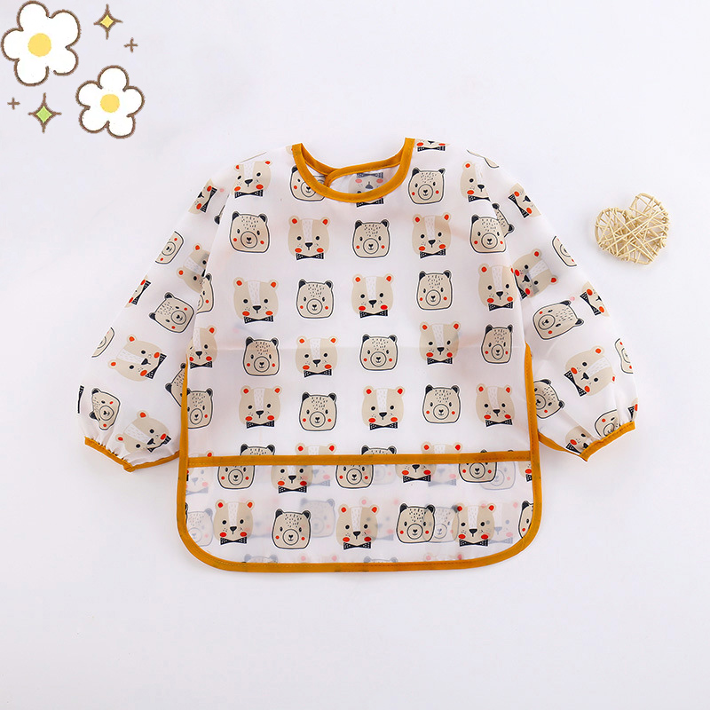 Baby Silicone Cartoon Bib 0-6  - огляд і ціна Waterproof Baby Bibs Silicone