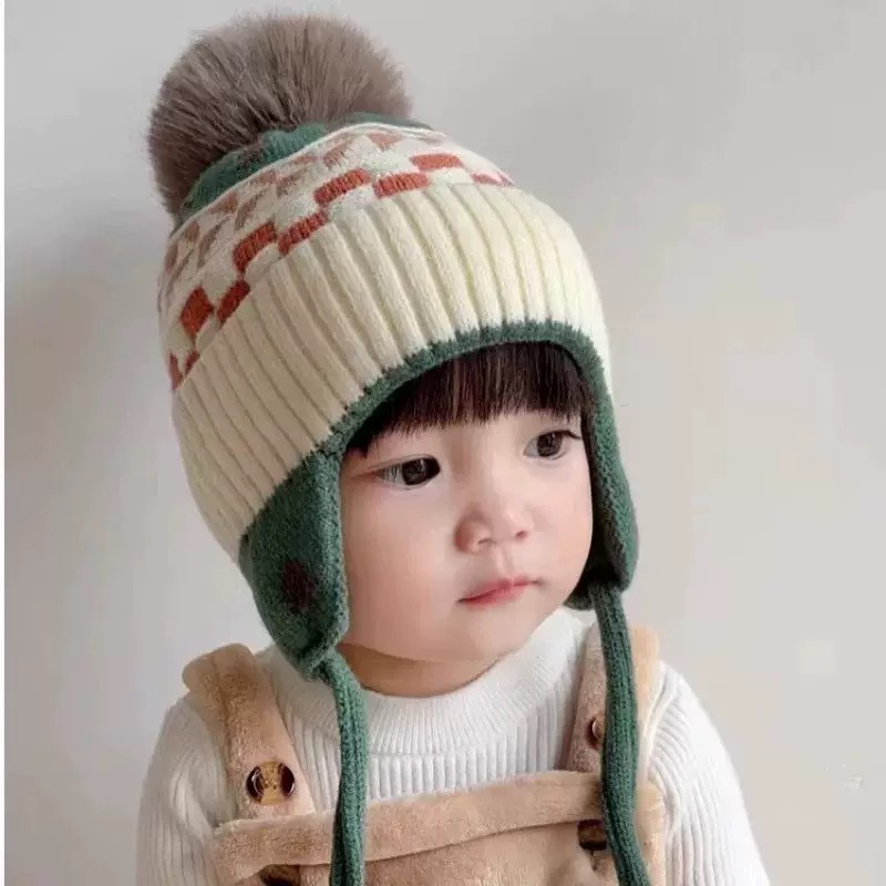 Ear Protection Baby Beanie Cap - огляд і ціна Infant Beanie Hat With Ears