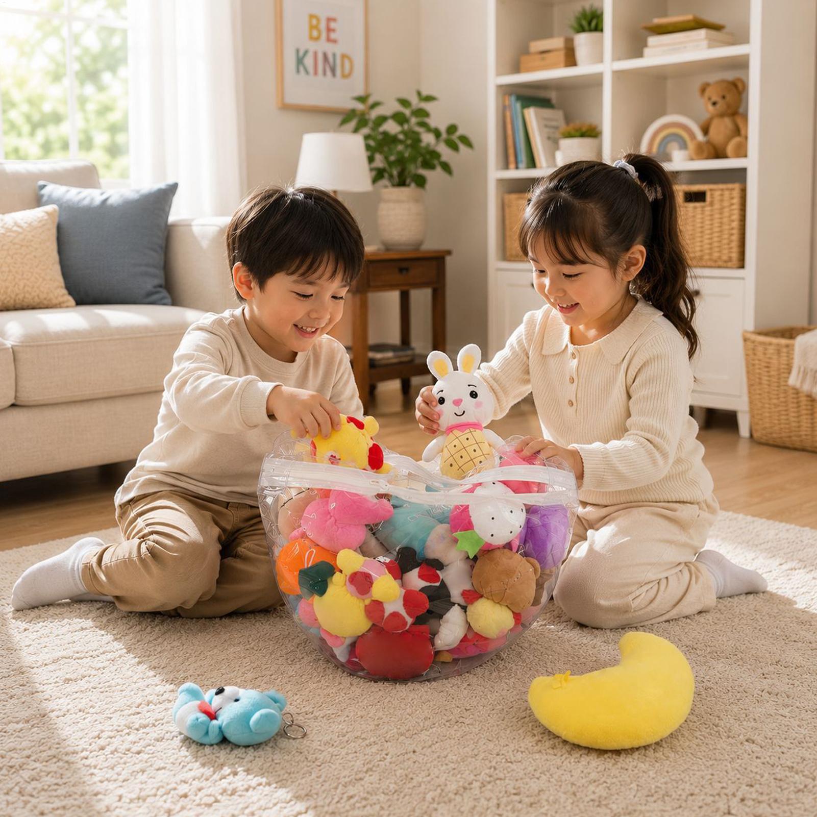 Stuffed Animal Holder Clear Du - огляд і ціна Nursery