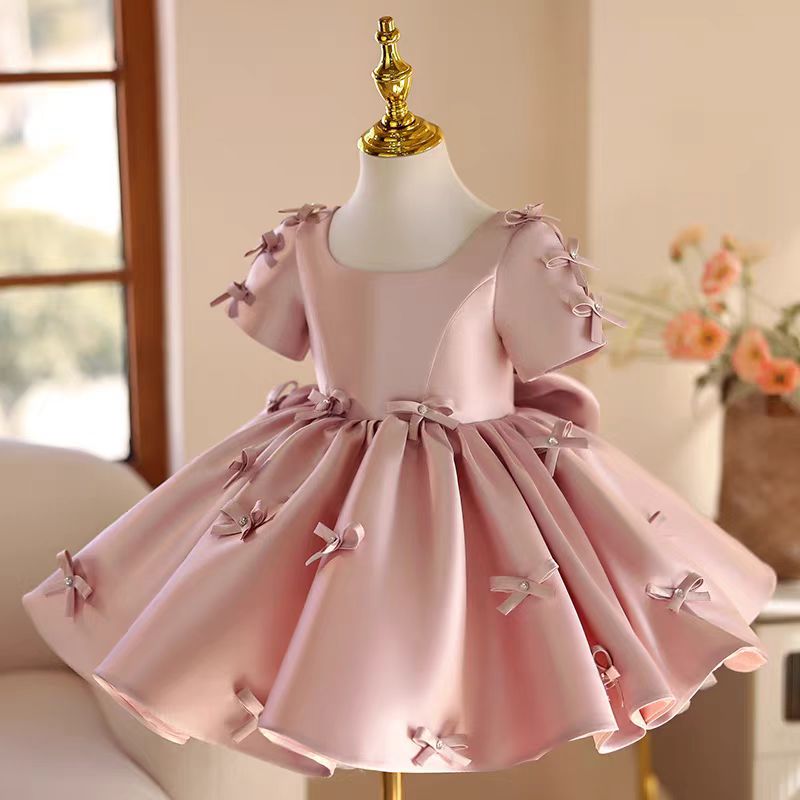 Jill Wish J720 Pink Flower Gir - огляд і ціна Toddler Girl Tulle Party Dress