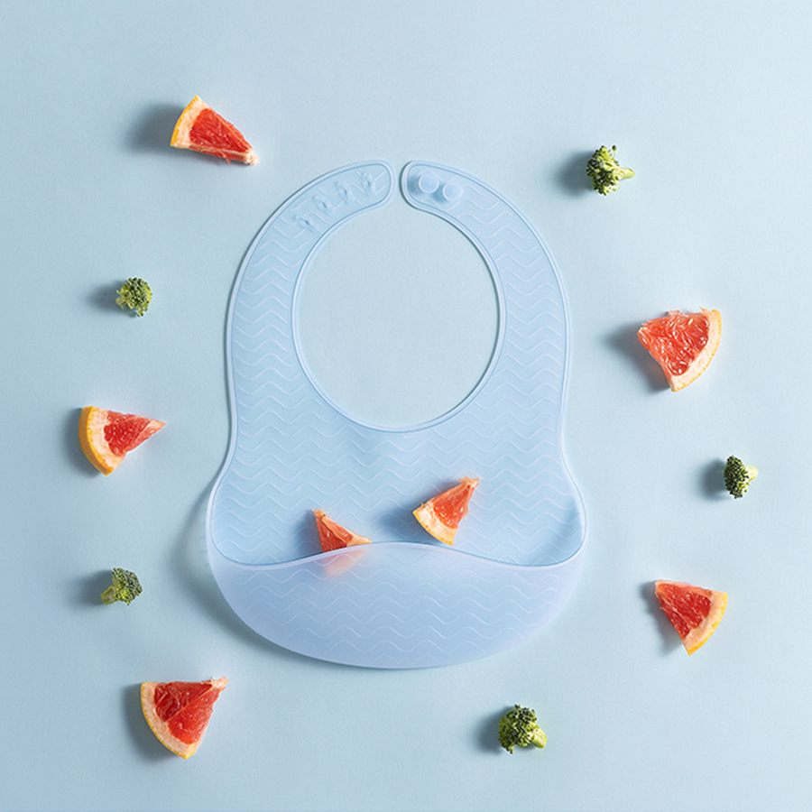 1pc BabySilicone Jelly Bib Ult - огляд і ціна Waterproof Baby Bibs Silicone