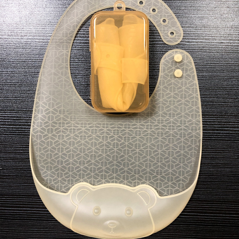 Baby eating bib, complementary - огляд і ціна Waterproof Baby Bibs Silicone