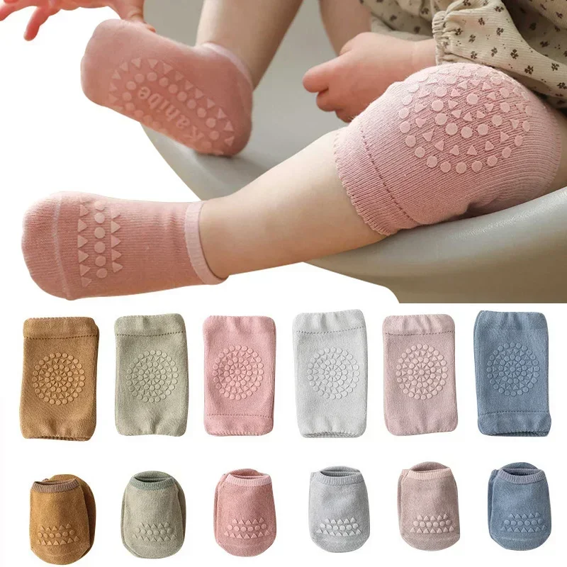 Baby Knee Pads Socks Set for I - огляд і ціна Unisex Baby Socks Non Slip