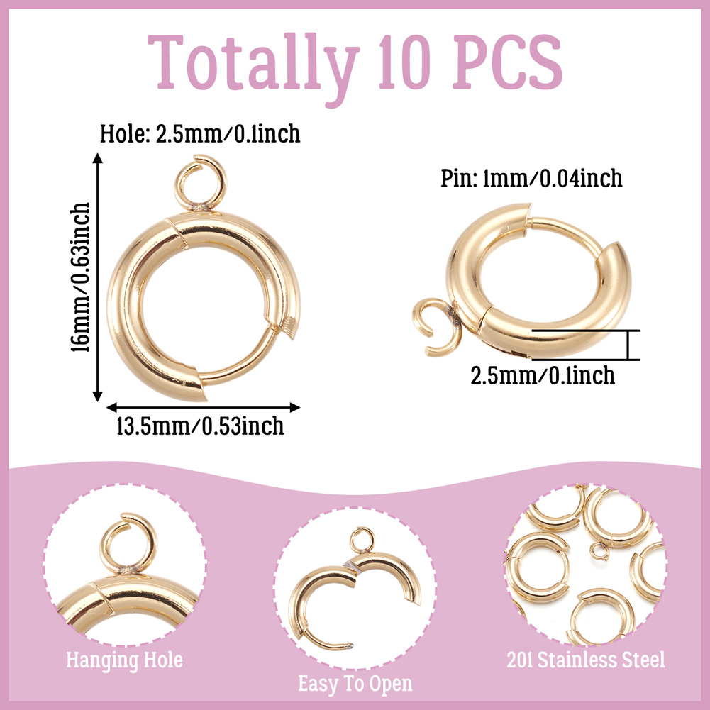 10pcs 201 Stainless Steel Hugg - огляд і ціна Diapering