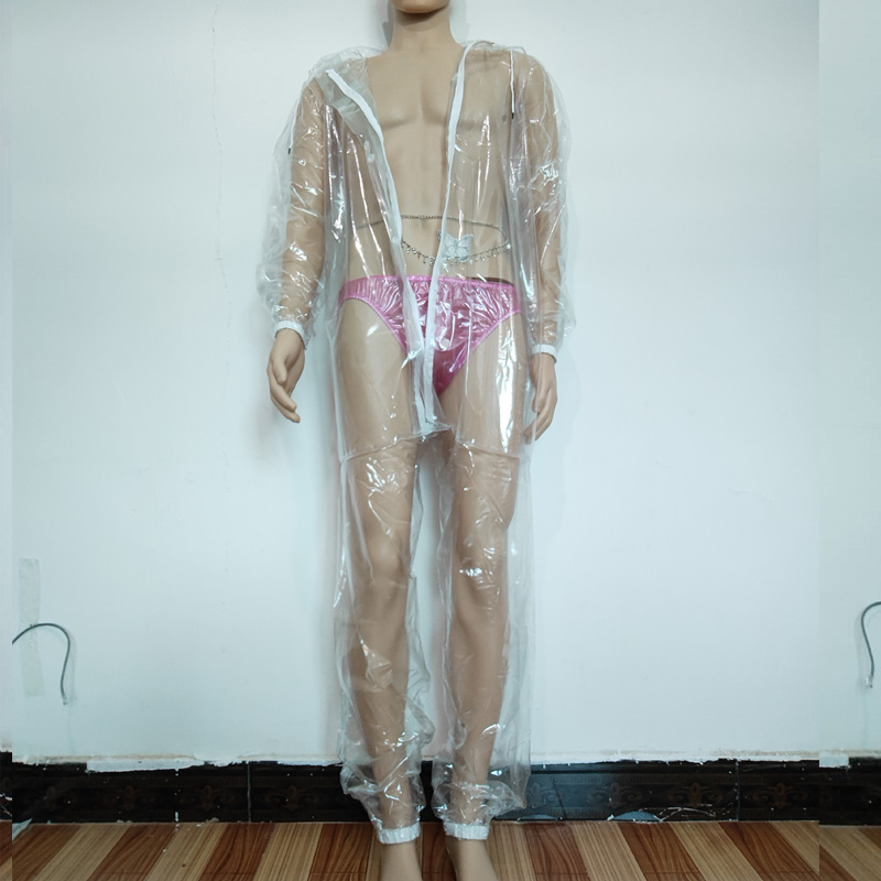 Sexy PVC Transparent Zipper Pl - огляд і ціна Diapering