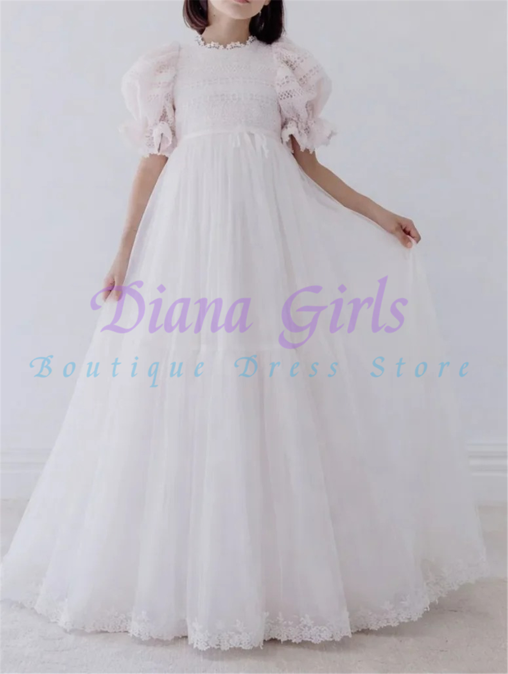 Elegant Flower Girl Dress Pink - огляд і ціна Toddler Girl Tulle Party Dress