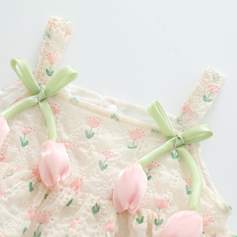 2026 Baby Girl Summer Princess - огляд і ціна Newborn Baby Girl Romper Floral