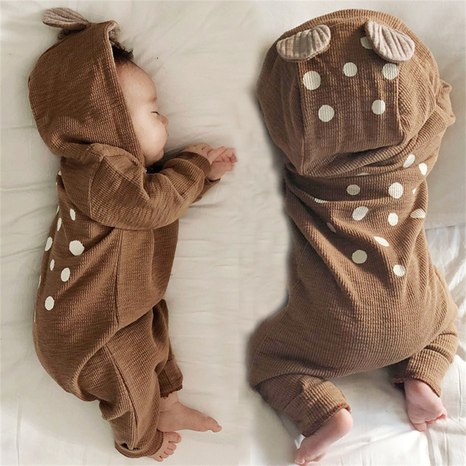 Spring Autumn Unisex Baby Cute - огляд і ціна Cotton Baby Onesies Zipper