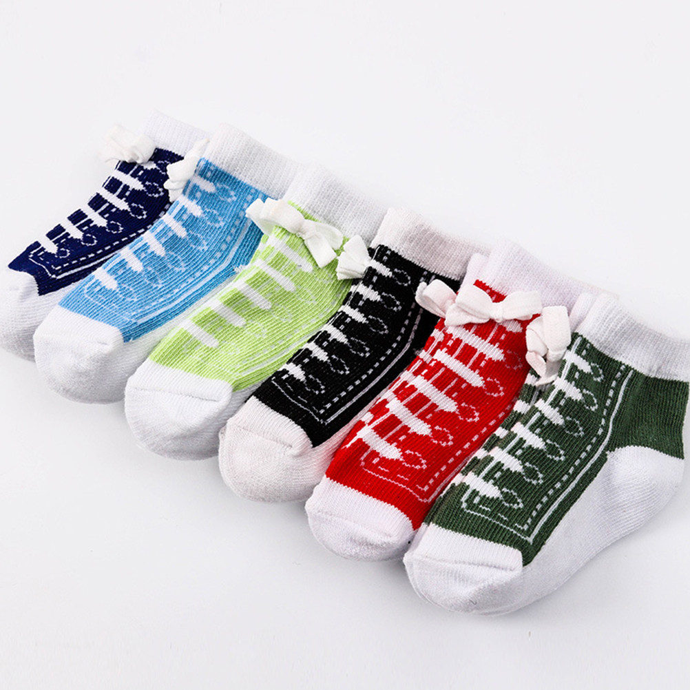 6Pairs Cotton Baby Socks Creat - огляд і ціна Unisex Baby Socks Non Slip