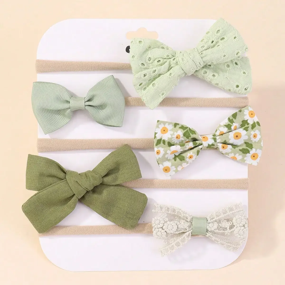 5Pcs/Set Baby Elastic Headband - огляд і ціна Baby Gear