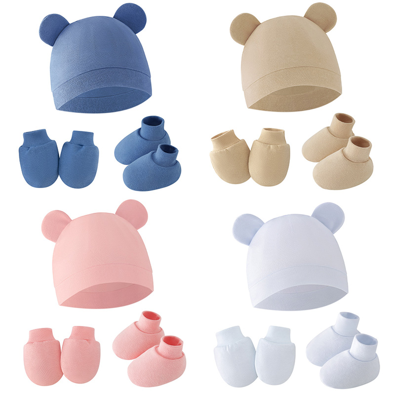 2026 Baby Hat Glove Socks Newb - огляд і ціна Infant Beanie Hat With Ears
