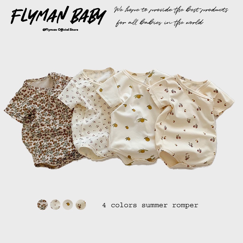 Newborn Girls Boys Baby Romper - огляд і ціна Newborn Baby Girl Romper Floral