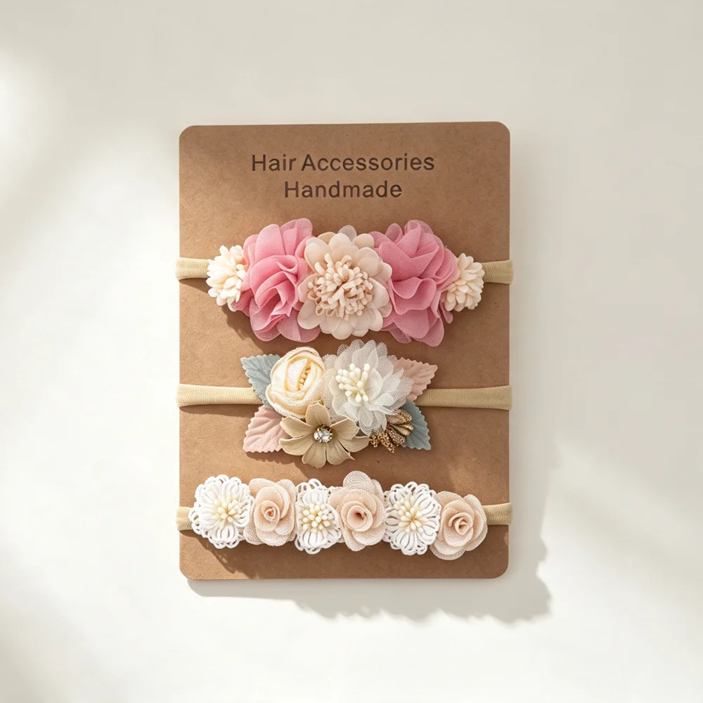 3pcs Baby Girl Elastic Headban - огляд і ціна Baby Gear