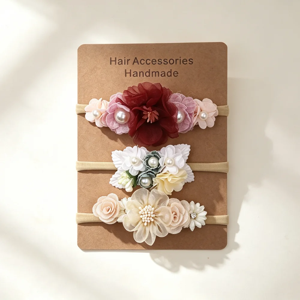 3pcs Baby Girl Elastic Headban - огляд і ціна Baby Gear