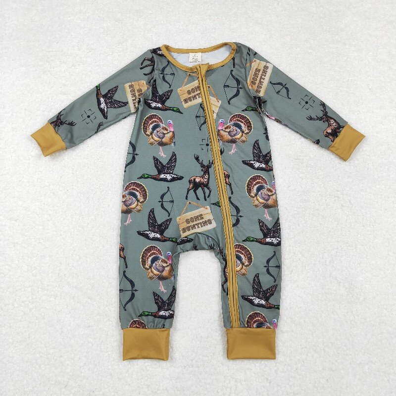 8.21y Bamboo Baby Boys Romper  - огляд і ціна Cotton Baby Onesies Zipper