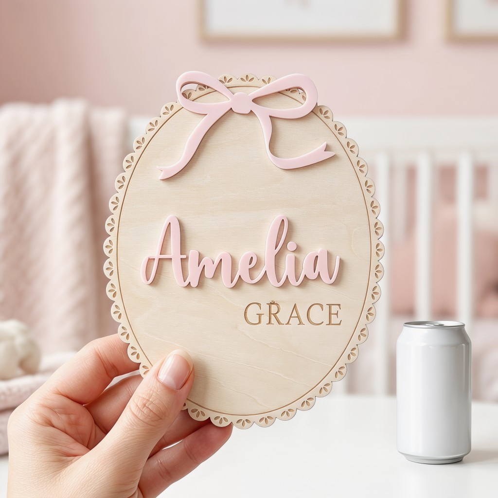 1Pc Custom Bow Lace Edge Baby  - огляд і ціна Nursery