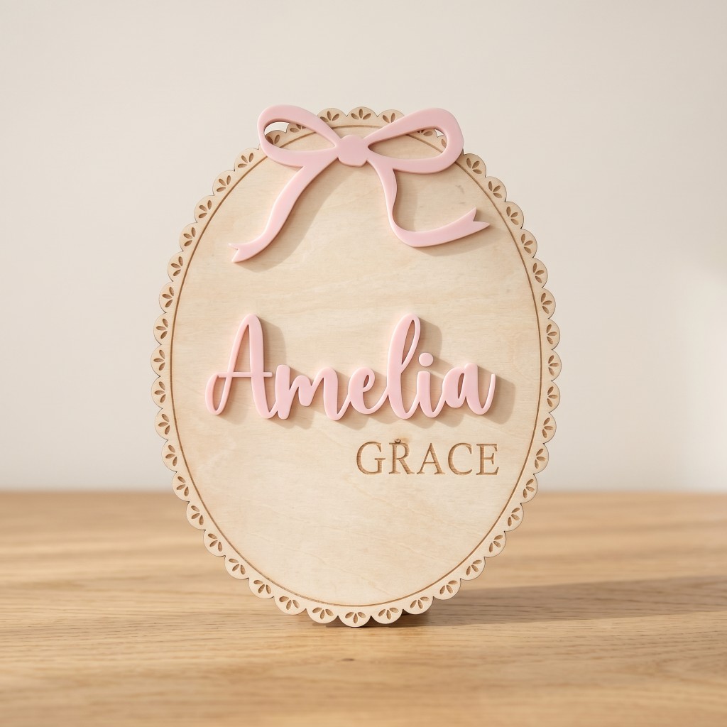 1Pc Custom Bow Lace Edge Baby  - огляд і ціна Nursery