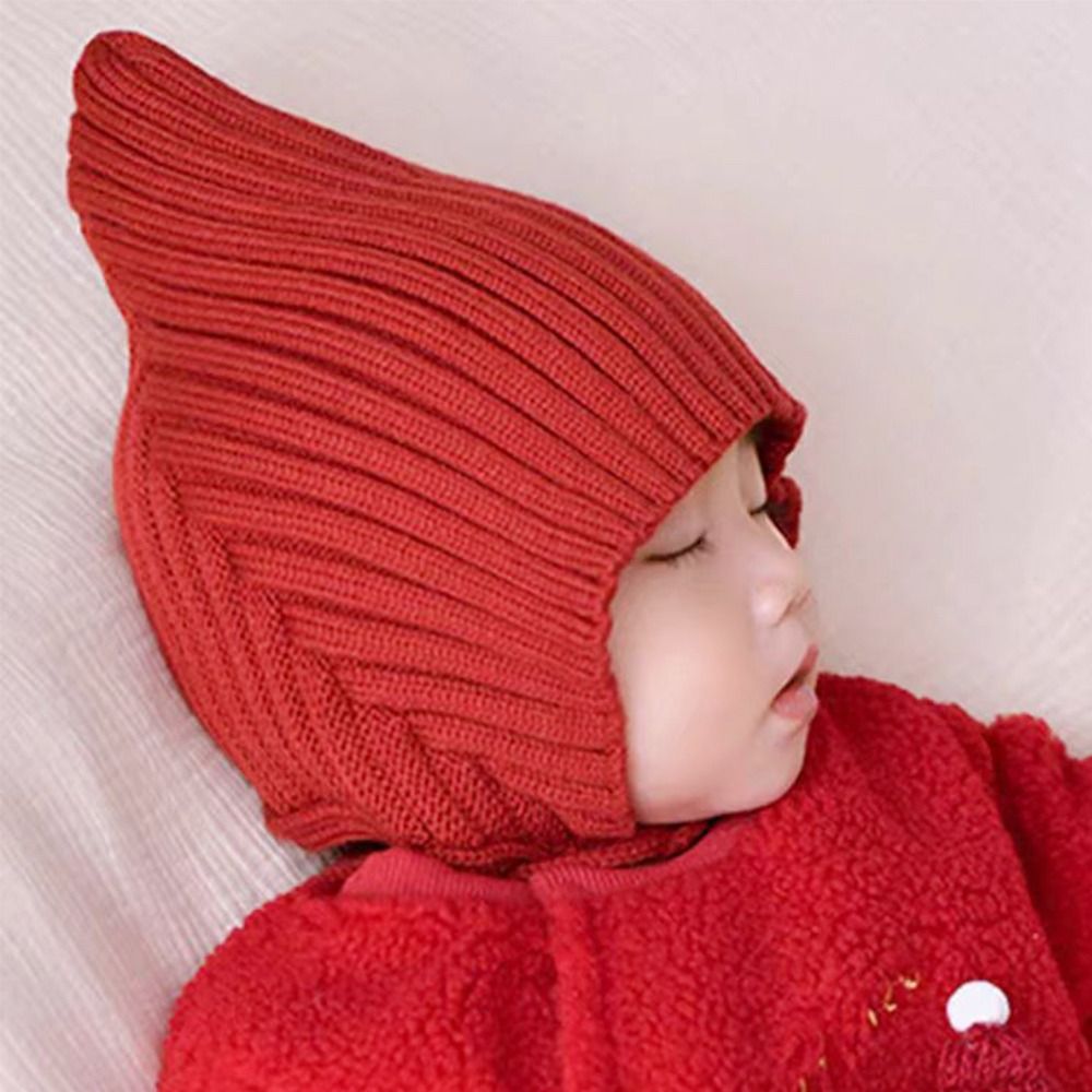 Cute Solid Color Baby Hat Wint - огляд і ціна Infant Beanie Hat With Ears