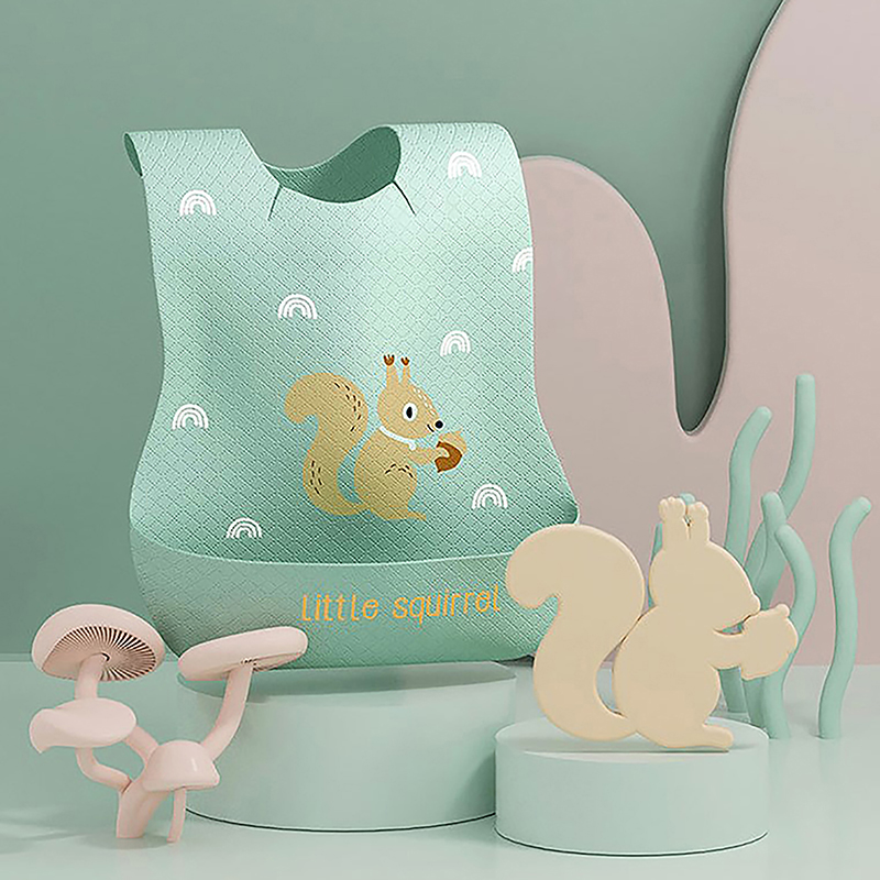 Waterproof Adjustable Food Fee - огляд і ціна Waterproof Baby Bibs Silicone