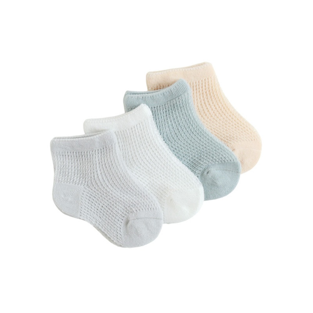 4Pairs New Cotton Baby Ruffle  - огляд і ціна Unisex Baby Socks Non Slip