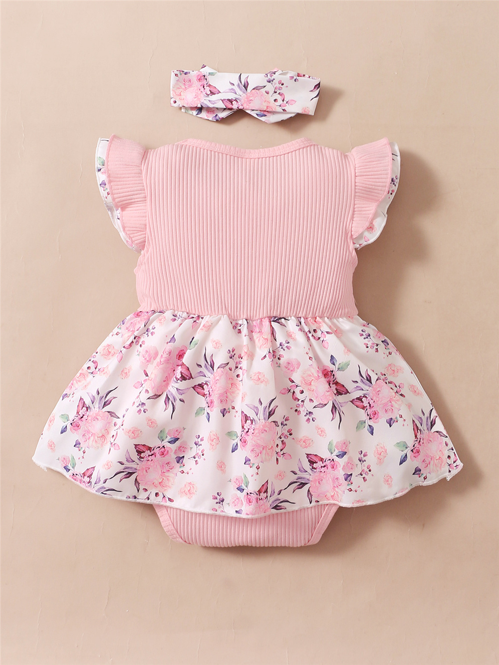 0-18 Months Baby Girl Floral R - огляд і ціна Newborn Baby Girl Romper Floral