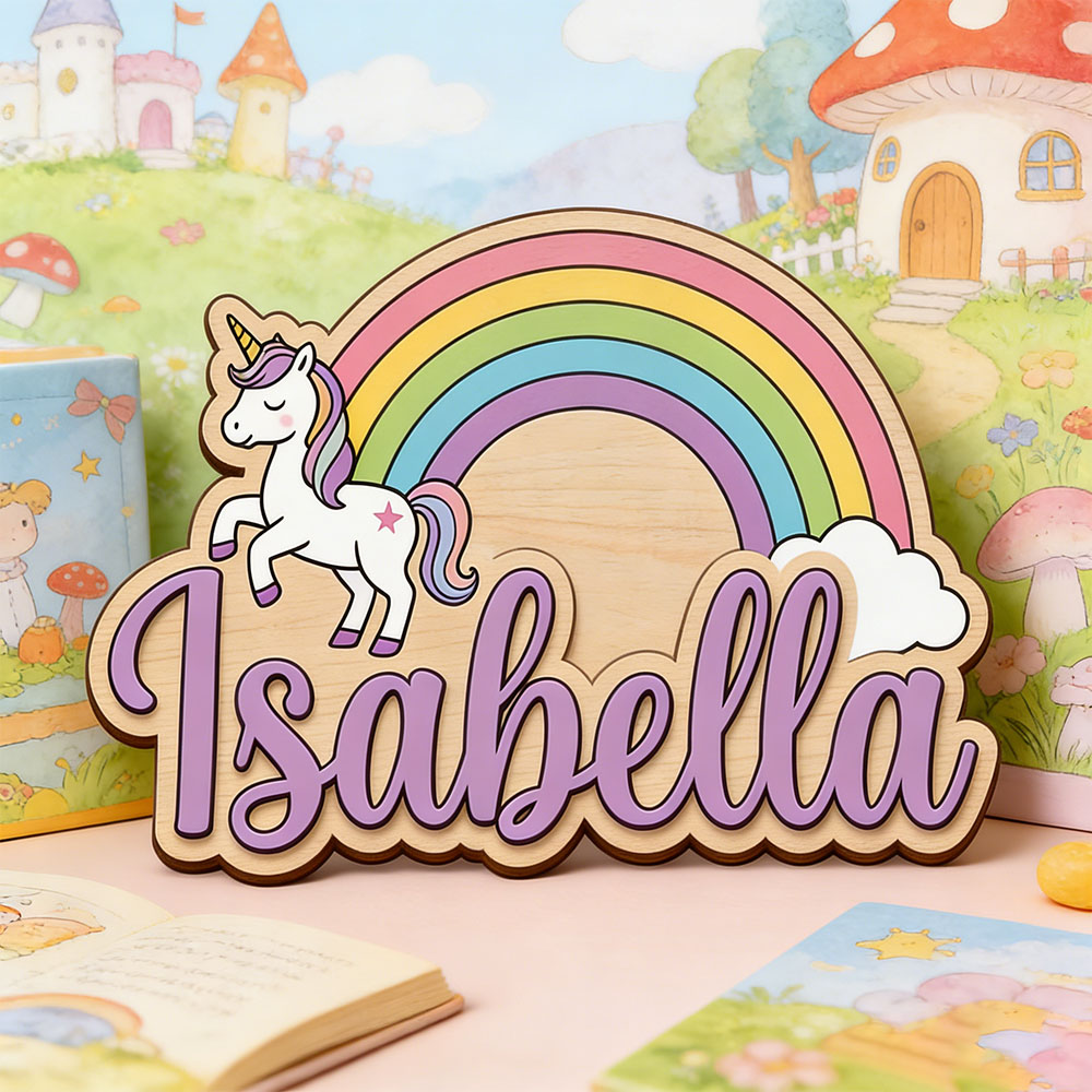 Unicorn & Pastel Rainbow Custo - огляд і ціна Nursery