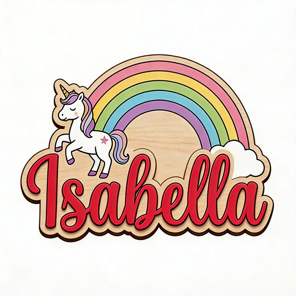 Unicorn & Pastel Rainbow Custo - огляд і ціна Nursery