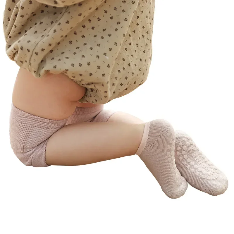 1 Set Baby Socks & Kneepads Se - огляд і ціна Unisex Baby Socks Non Slip