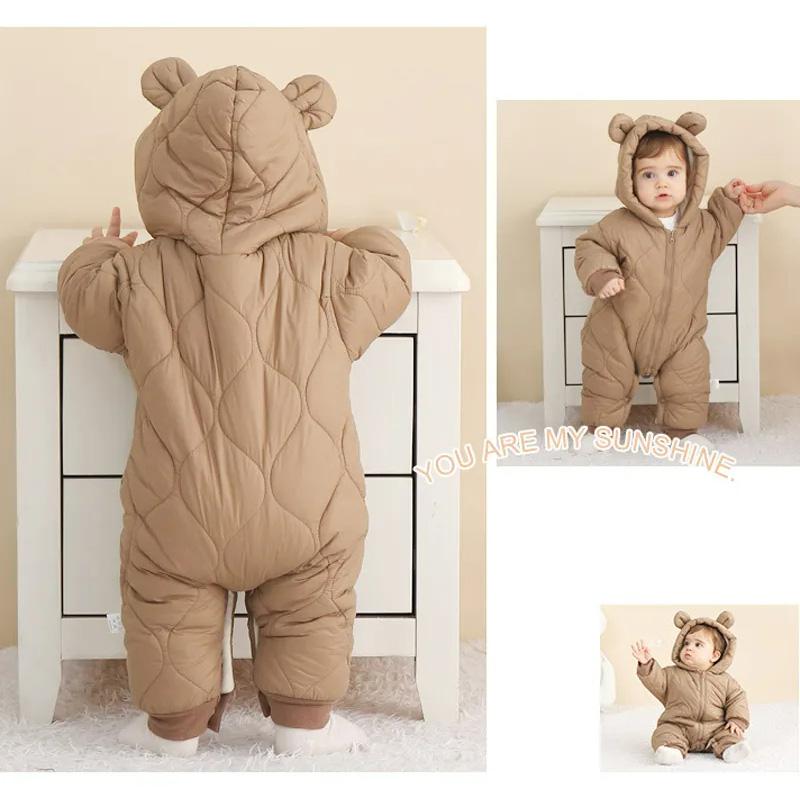 Newborn Baby Romper Winter Thi - огляд і ціна Cotton Baby Onesies Zipper