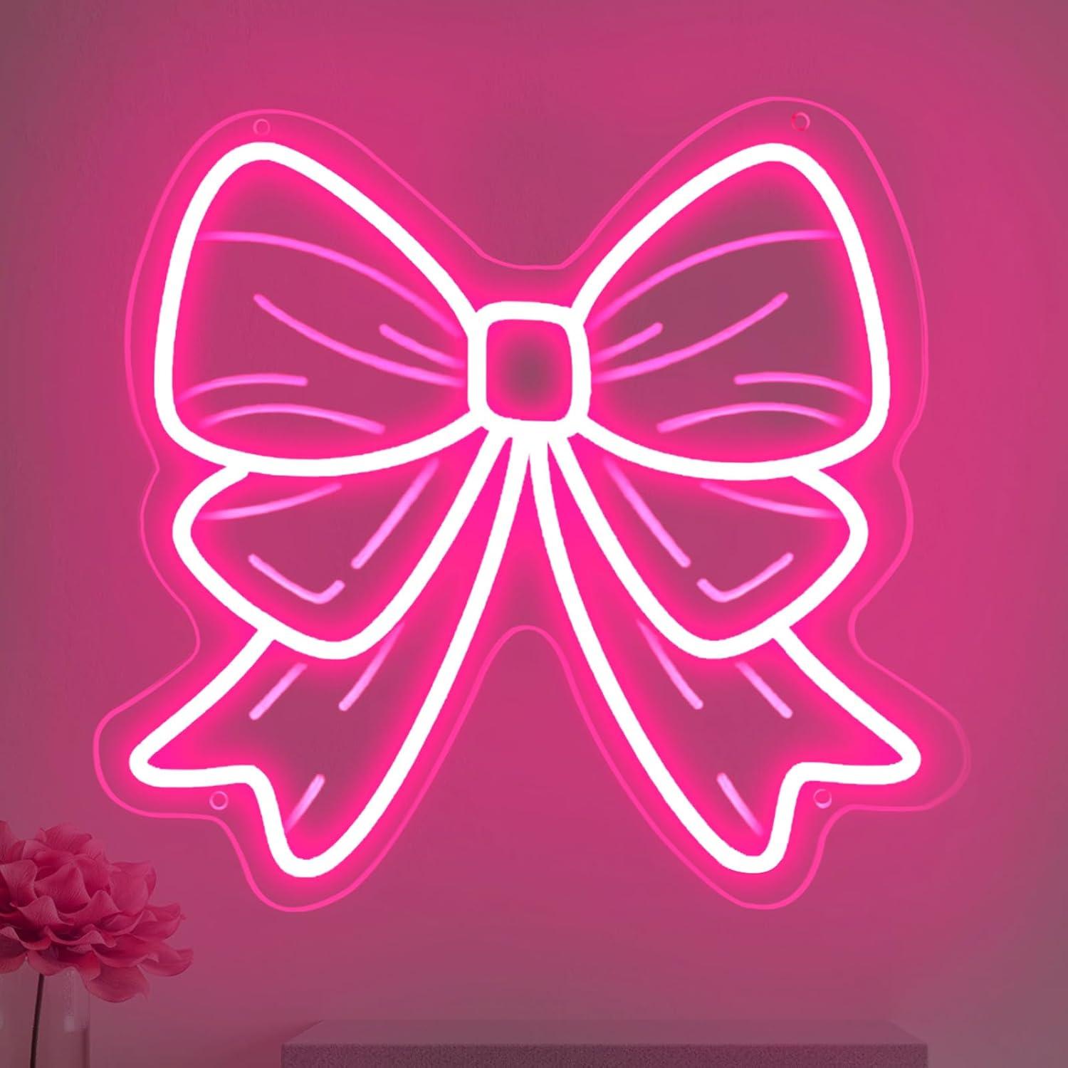 Bow Neon Signs USB Dimmable LE - огляд і ціна Nursery