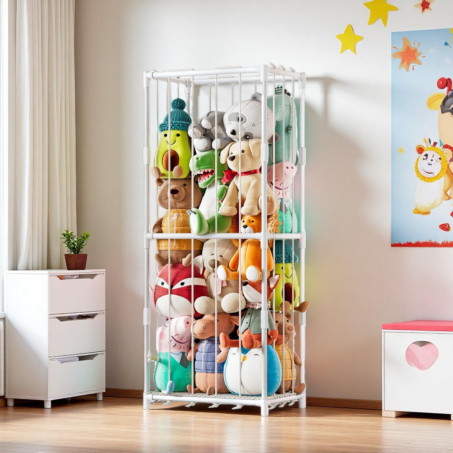 Vertical Stuffed Animal Storag - огляд і ціна Nursery