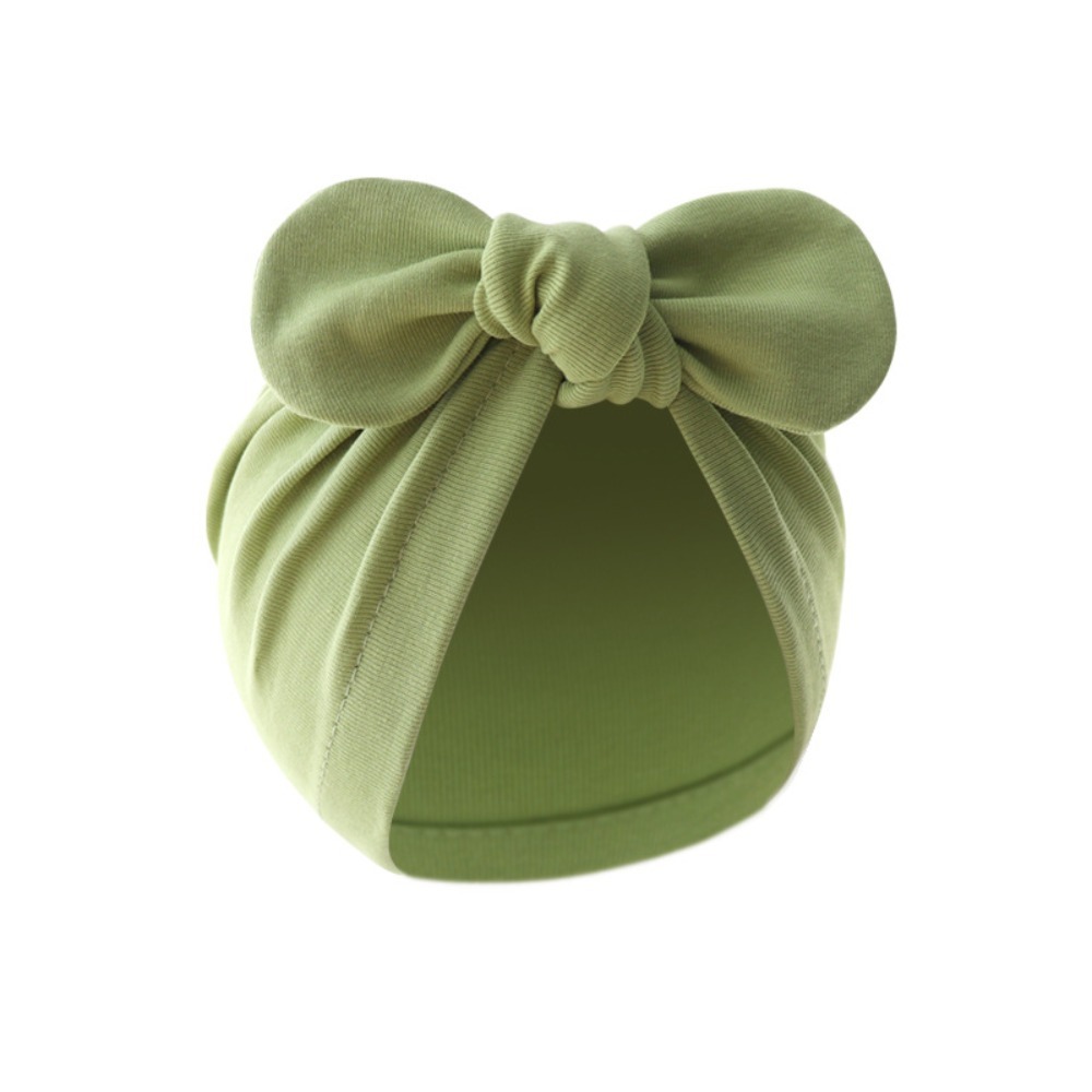 Cute Flower Knot Baby Hat Soli - огляд і ціна Infant Beanie Hat With Ears