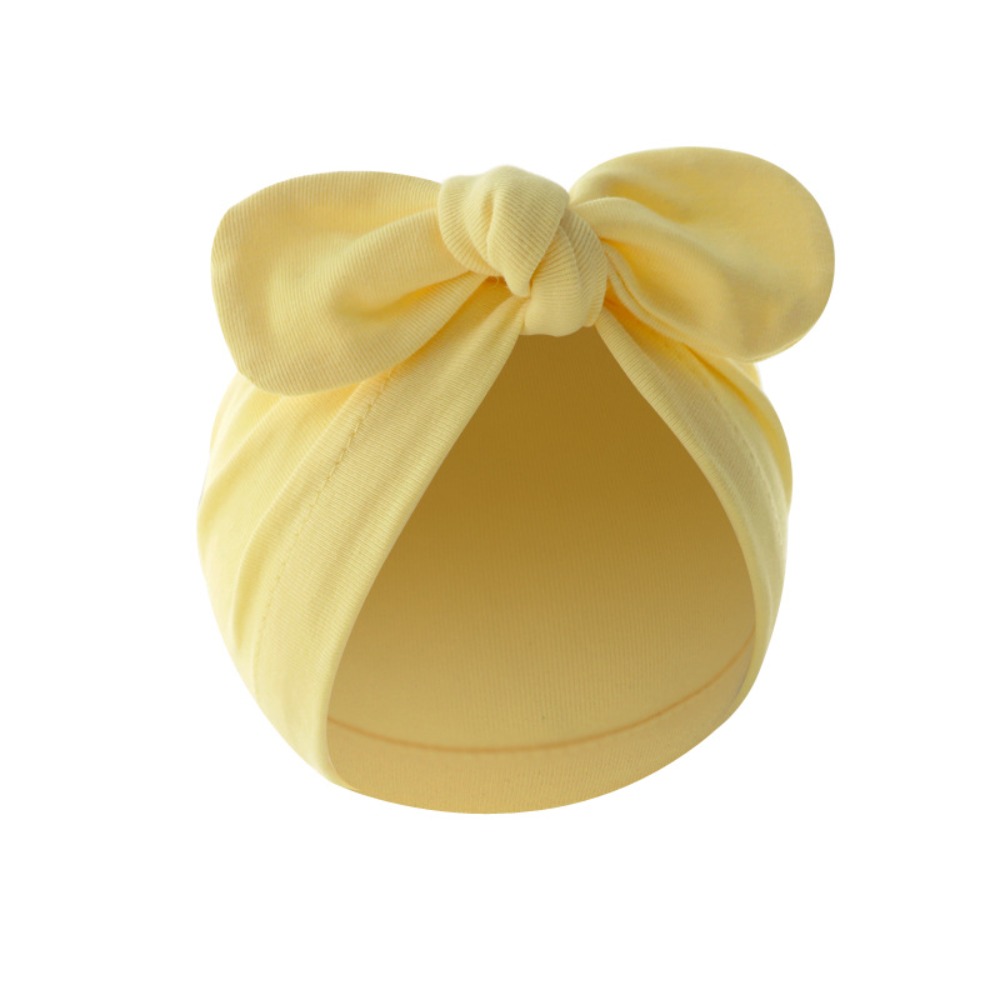 Cute Flower Knot Baby Hat Soli - огляд і ціна Infant Beanie Hat With Ears