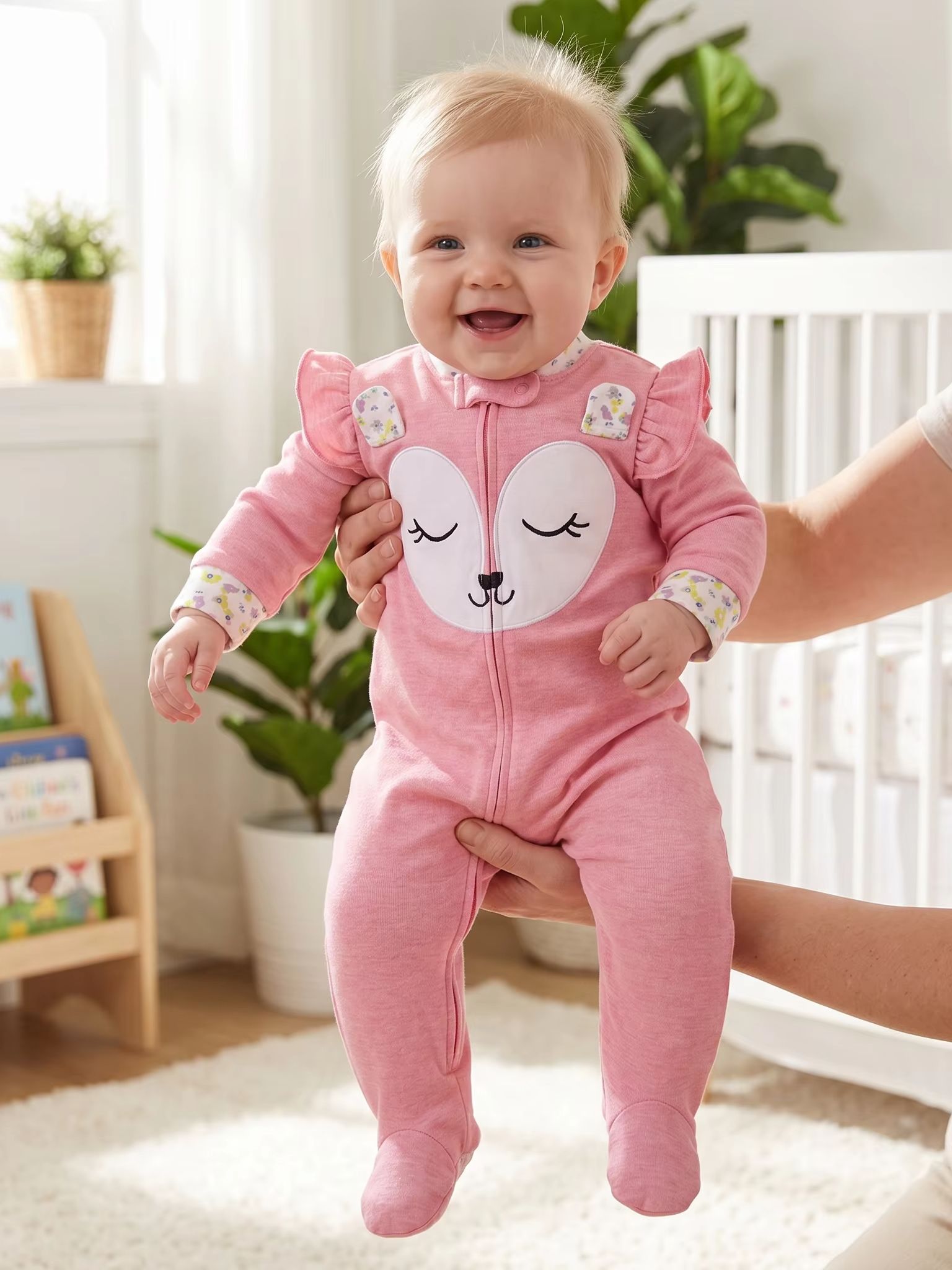 Pure Cotton Baby Footed Romper - огляд і ціна Cotton Baby Onesies Zipper