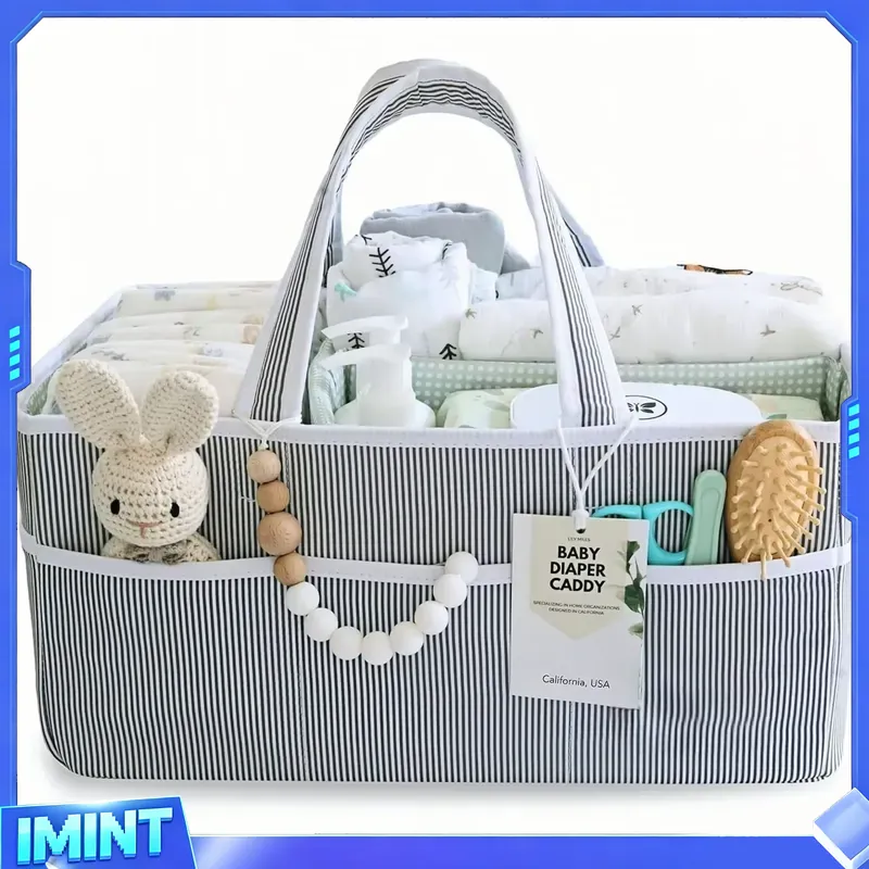 Fabric Diaper Caddy Organizer, - огляд і ціна Diapering