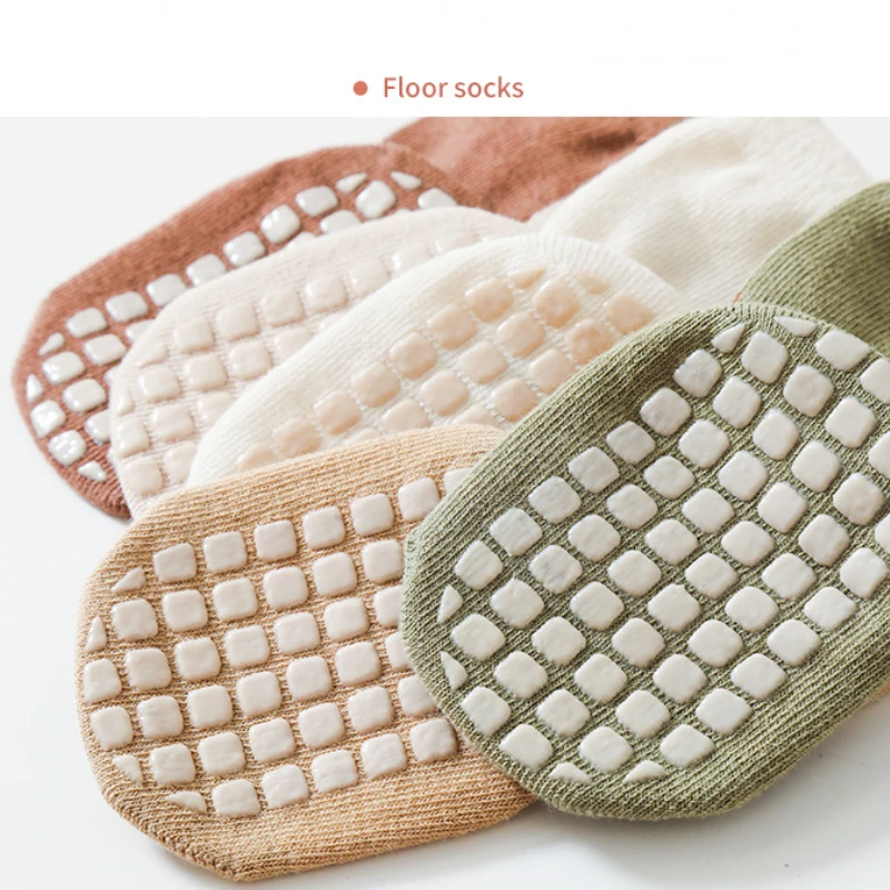 New Autumn Winter Kawaii Baby  - огляд і ціна Unisex Baby Socks Non Slip