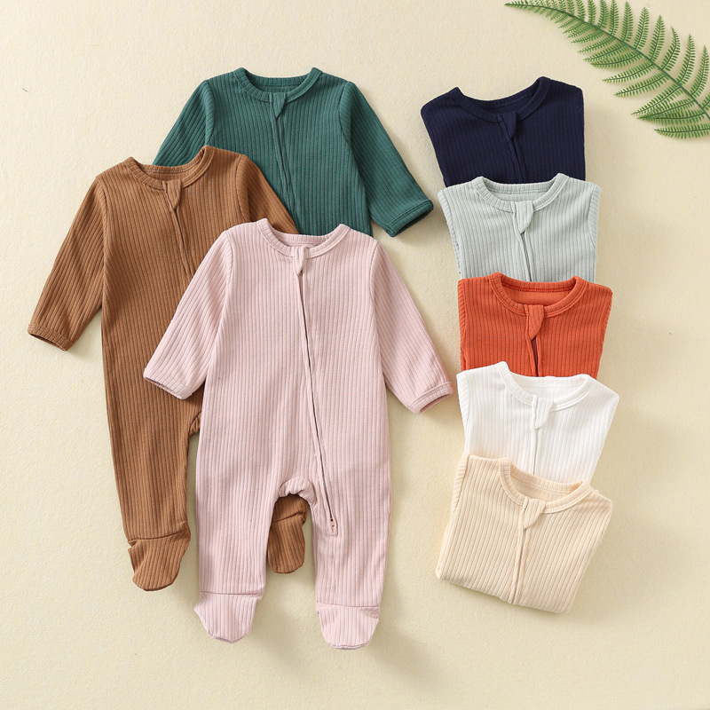 Baby Onesie Autumn and Winter  - огляд і ціна Cotton Baby Onesies Zipper