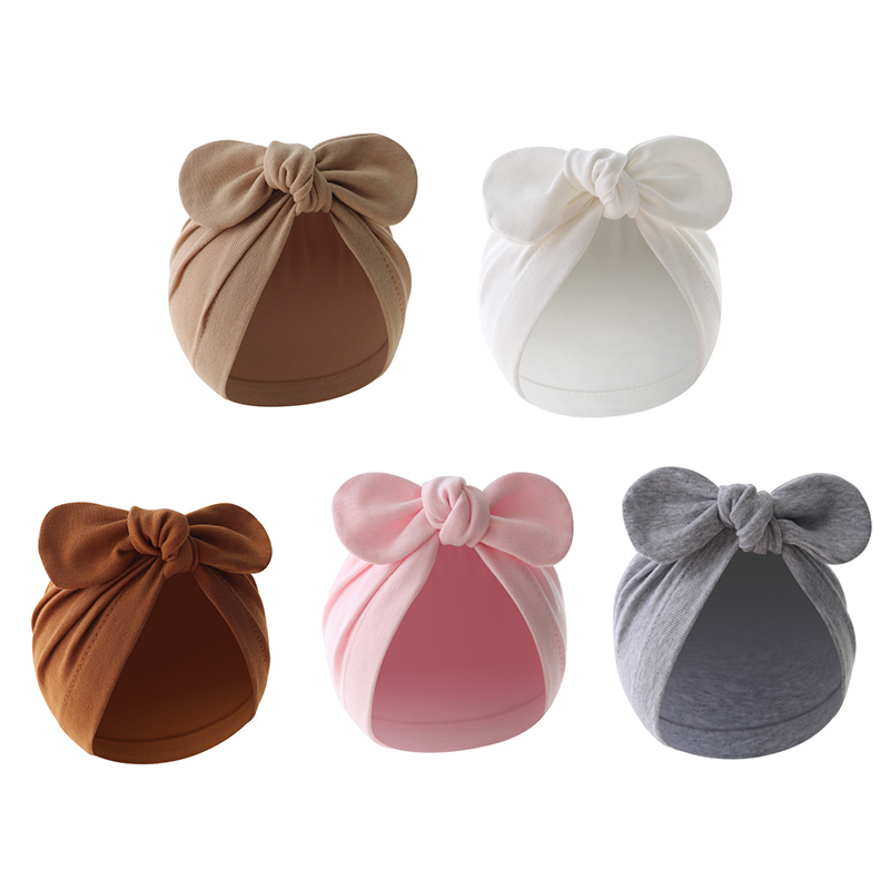 Cute Bunny Ears Baby Turban Ha - огляд і ціна Infant Beanie Hat With Ears