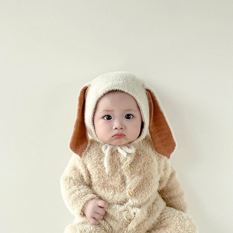 Winter Plush Baby Bunny Hat Wi - огляд і ціна Infant Beanie Hat With Ears