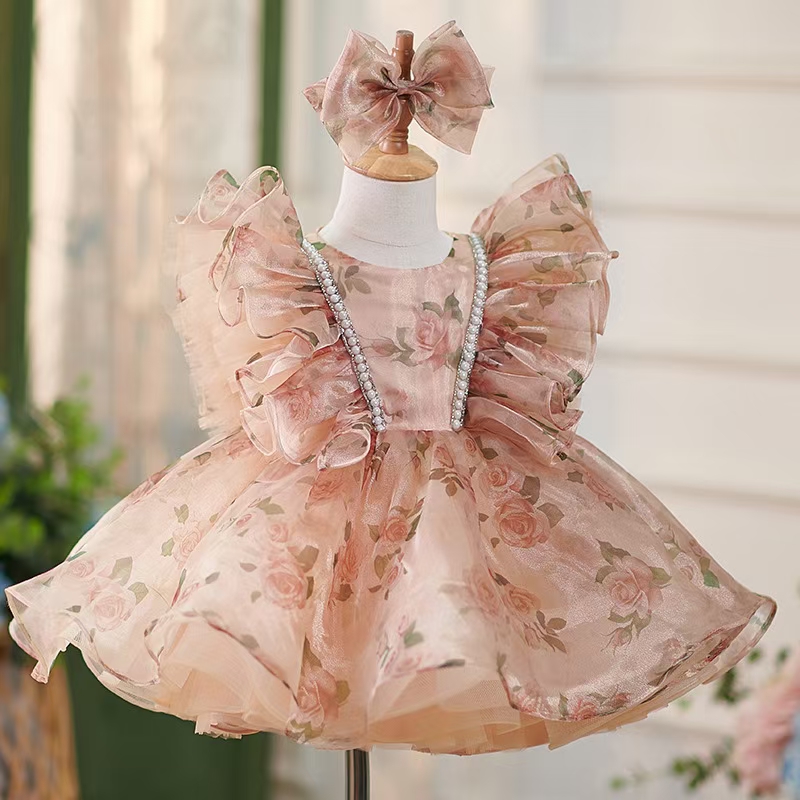 Dreamy Vow J225 Stunning Champ - огляд і ціна Toddler Girl Tulle Party Dress