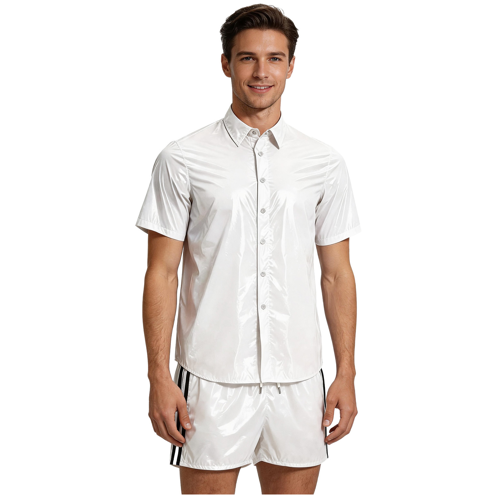 Men Glossy Waterproof Tops and - огляд і ціна Diapering