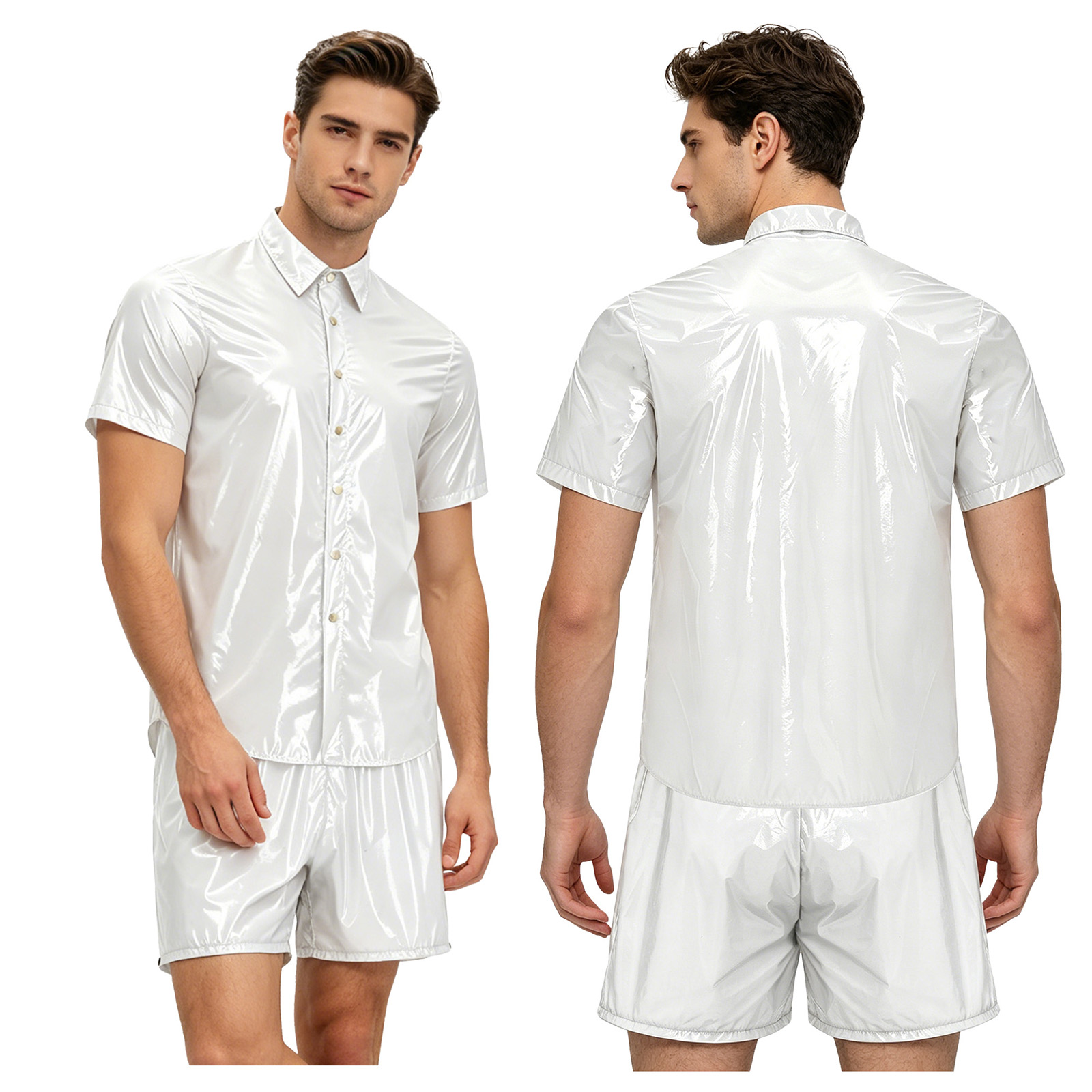 Men Glossy Waterproof Tops and - огляд і ціна Diapering