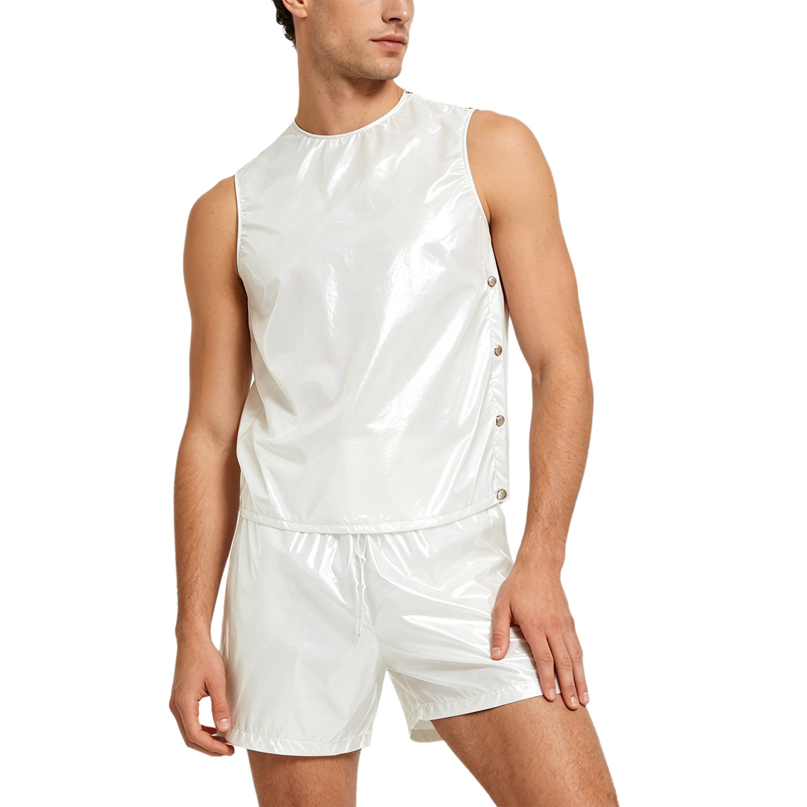 Men Glossy Waterproof Tops and - огляд і ціна Diapering