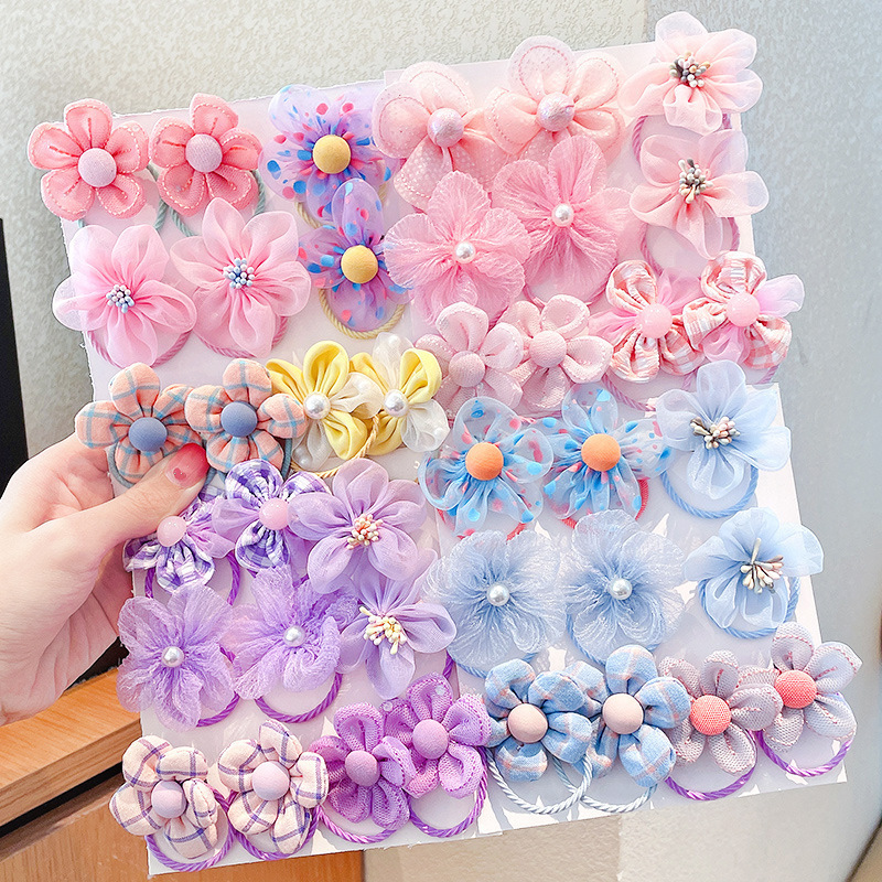 10Pcs Children's Mesh Flower H - огляд і ціна Baby Gear